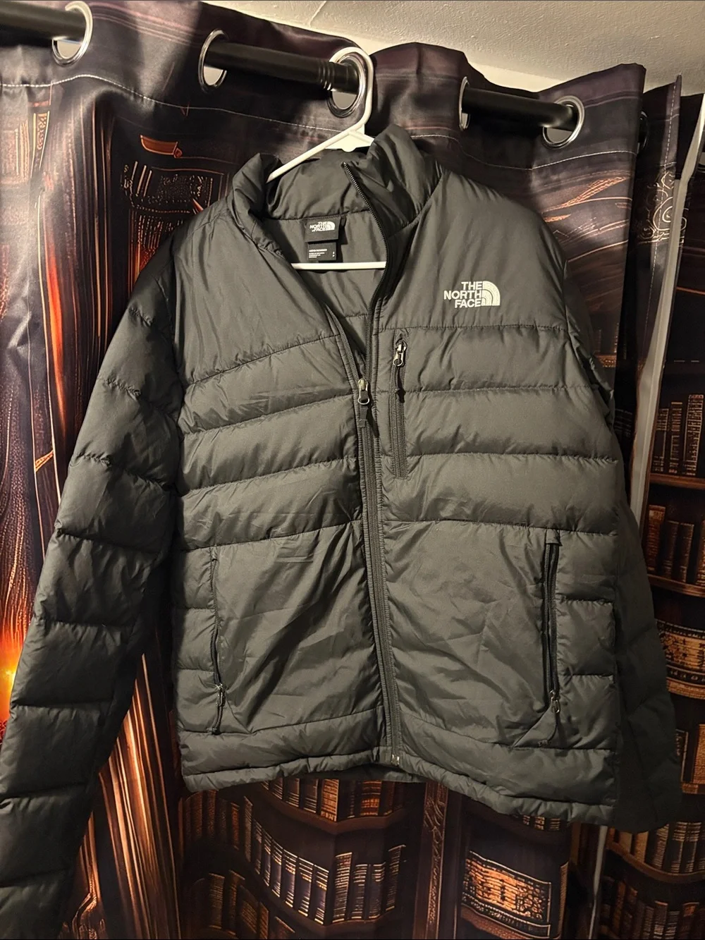 The North Face Men's Black Quilted Puffer Jacket